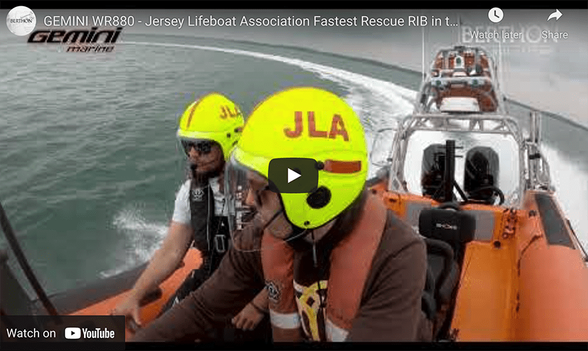 Jersey Lifeboat Association Rescue GEMINI RIB Jersey Lifeboat Association Rescue GEMINI RIB @ RIBs ONLY - Home of the Rigid Inflatable Boat