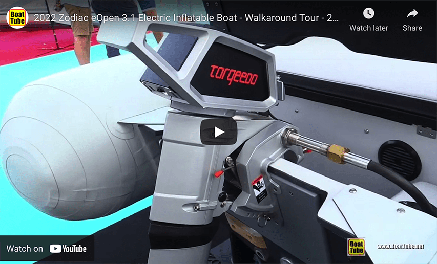 Zodiac eOpen 3.1 Electric RIB - Walkaround Zodiac eOpen 3.1 Electric RIB - Walkaround @ RIBs ONLY - Home of the Rigid Inflatable Boat
