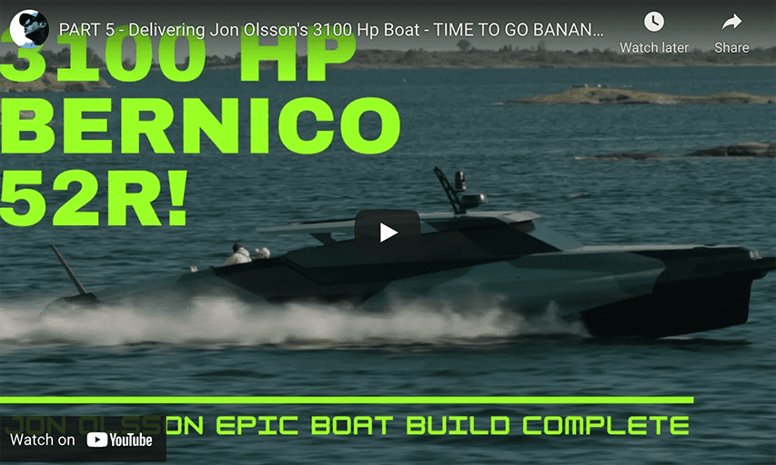Going Bananas Delivering Jon Olsson's 3K hp RIB Delivering Jon Olsson's 3,100 hp RIB - Time to go Bananas @ RIBs ONLY - Home of the Rigid Inflatable Boat