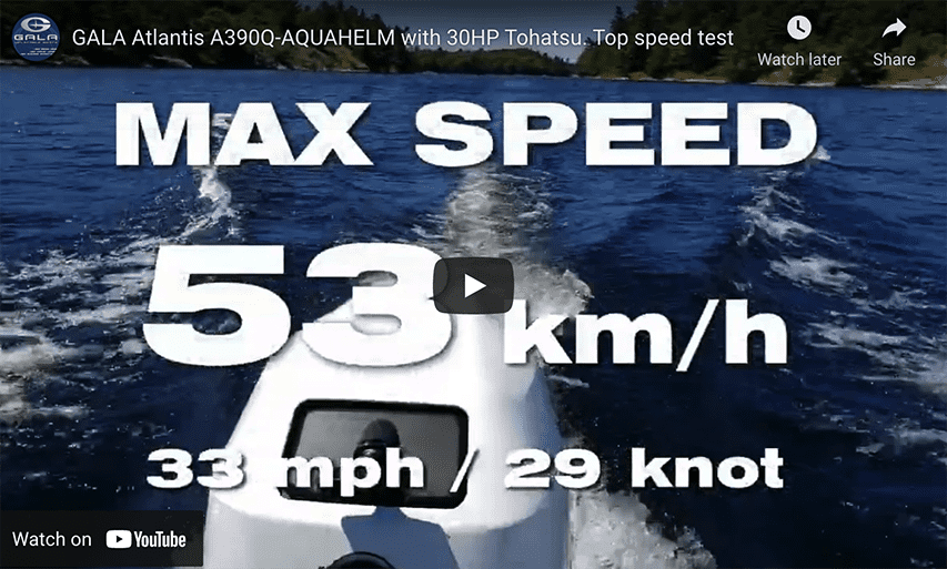 Speed GALA Atlantis A390Q Aquahelm 30 hp Tohatsu Speed GALA Atlantis A390Q Aquahelm 30 hp Tohatsu @ RIBs ONLY - Home of the Rigid Inflatable Boat