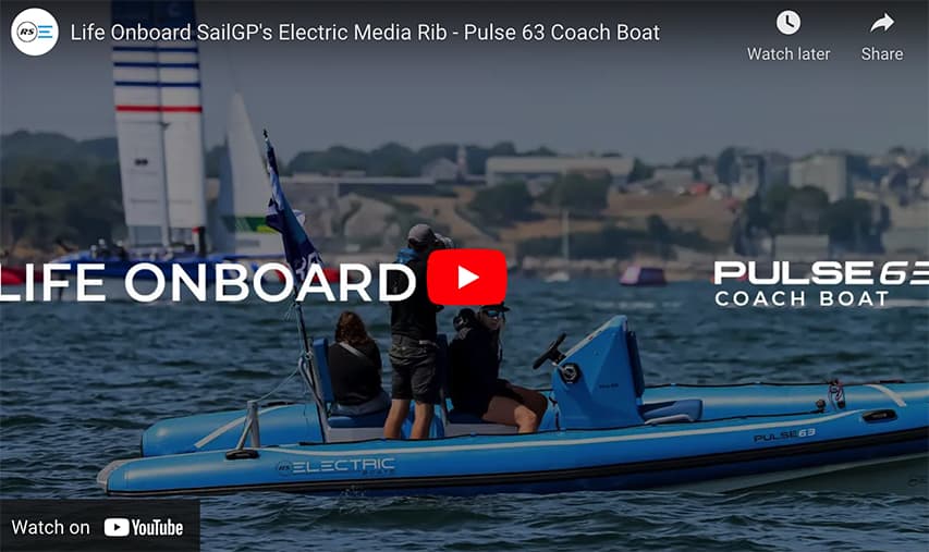 SailGP's Electric Media RIB - Pulse 63 SailGP's Electric Media RIB - Pulse 63 @ RIBs ONLY - Home of the Rigid Inflatable Boat