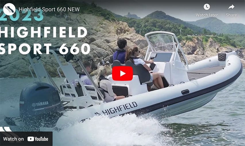 Highfield Sport 660 Exciting New Model Highfield Sport 660 New @ RIBs ONLY - Home of the Rigid Inflatable Boat