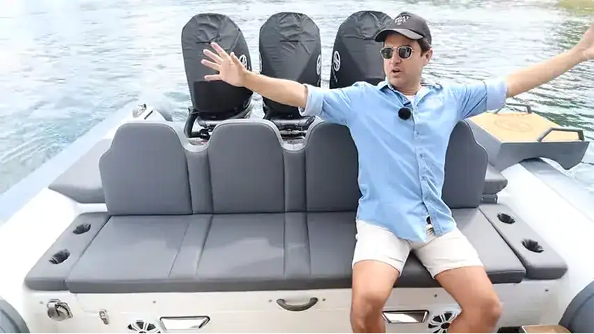 Rafnar 1100 Leisure Version seating @ RIBs ONLY - Home of the Rigid Inflatable Boat