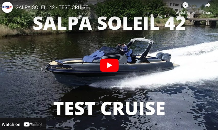 Chill Cruising Test with the Salpa Soleil 42 Salpa Soleil 42 Cruising @ RIBs ONLY - Home of the Rigid Inflatable Boat
