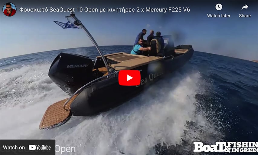 SeaQuest 10 Open Twin Mercury 225 V6 Engines SeaQuest 10 Open Twin Mercury @ RIBs ONLY - Home of the Rigid Inflatable Boat