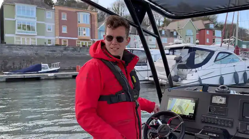 Single Outboard Joystick Control System@ RIBs ONLY - Home of the Rigid Inflatable Boat