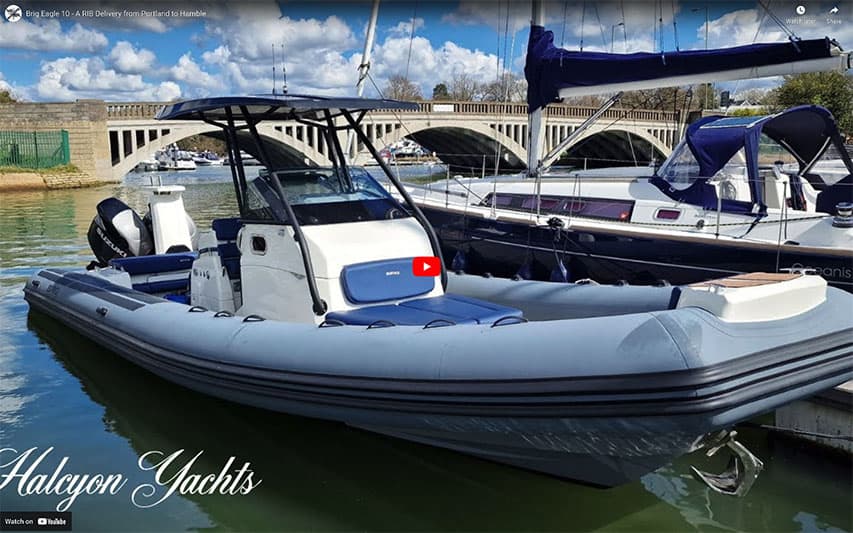 RIB BRIG Eagle 10 Wonderful Delivery Portland Hamble Brig Eagle 10 - RIB Delivery Portland to Hamble @ RIBs ONLY - Home of the Rigid Inflatable Boat