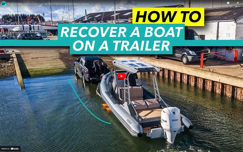 How to Recover a RIB on a Trailer by Jon Mendez How to Recover a RIB on a Trailer by Jon Mendez @ RIBs ONLY - Home of the Rigid Inflatable Boat
