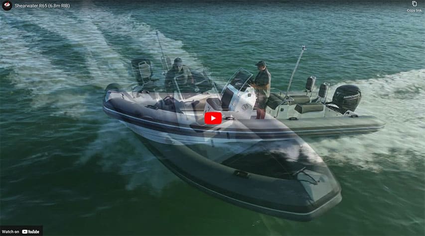 The New Shearwater R65 Rigid Inflatable Boat The New Shearwater R65 Rigid Inflatable Boat @ RIBs ONLY - Home of the Rigid Inflatable Home
