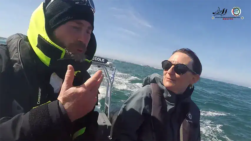 Nathalie's Safe Technical Wave Passage Training Nathalie, Polar Guide Technical Wave Passage Training @ RIBs ONLY - Home of the Rigid Inflatable Boat