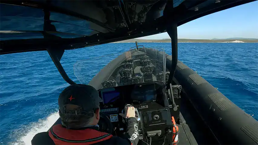 NorthStar G12 - Fast Responder Boat NorthStar G12 - Fast Responder Boat helm @ RIBs ONLY - Home of the Rigid Inflatable Boat