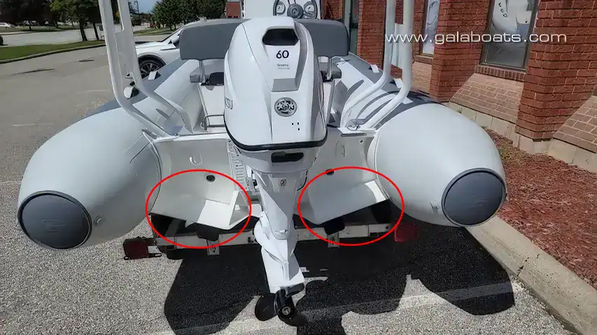 GALA A450L Powered by 60hp Tohatsu tabs @ RIBs ONLY - Home of the Rigid Inflatable Boat