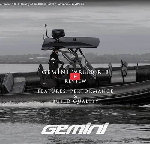 The Impressive All Black GEMINI 880 with 500 hp! The Impressive all black GEMINI 880 with 500 hp @ RIBs ONLY - Home of the Rigid Inflatable Boat