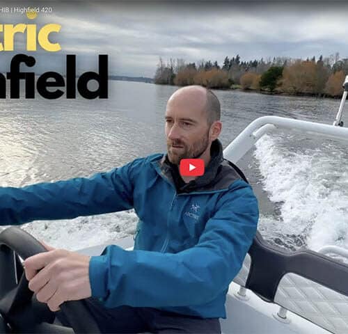 Testing the Electric Powered Highfield 420 Testing the Electric Powered Highfield 420 @ RIBs ONLY - Home of the Rigid Inflatable Boat