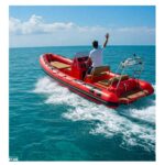 Mysterious inboard and a wireless music booster in the A frame? @ RIBs ONLY - Home of the Rigid Inflatable Boat