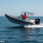 Large T-top weird construction @ RIBs ONLY - Home of the Rigid Inflatable Boat