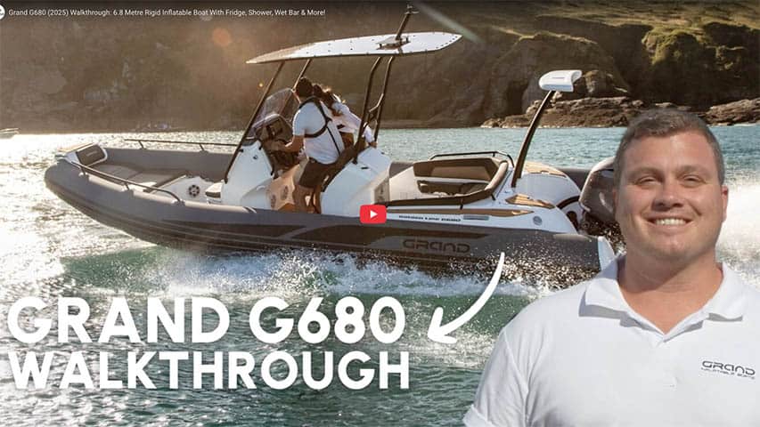 RIB Grand G680 Model 2025 Walkthrough Down Under RIB Grand G680 Model 2025 Walkthrough Down Under @ RIBs ONLY - Home of the Rigid Inflatable Boat