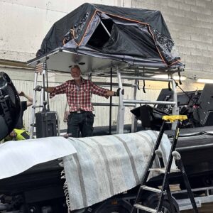 Roy Andersen - From Sketch to Construction - DIY RIB Rooftop Tent @ RIBs ONLY - Home of the Rigid Inflatable Boat