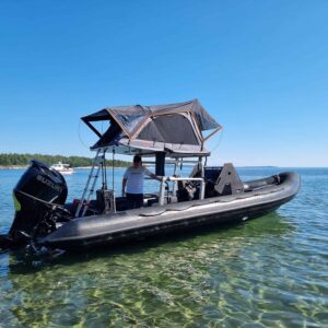 Roy Andersen - From Sketch to Construction - DIY RIB Rooftop Tent @ RIBs ONLY - Home of the Rigid Inflatable Boat