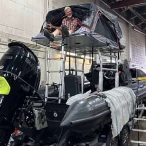 Roy Andersen - From Sketch to Construction - DIY RIB Rooftop Tent @ RIBs ONLY - Home of the Rigid Inflatable Boat