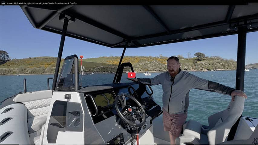 Impressive Arksen 8 RIB Detailed Walkthrough Impressive Arksen 8 RIB Detailed Walkthrough @ RIBs ONLY - Home of the Rigid Inflatable Boat