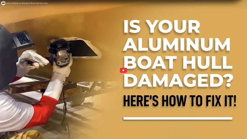 How to Repair an Aluminum Boat Hull by Asis How to Repair an Aluminum Boat Hull by Asis @ RIBs ONLY - Home of the Rigid Inflatable Boat