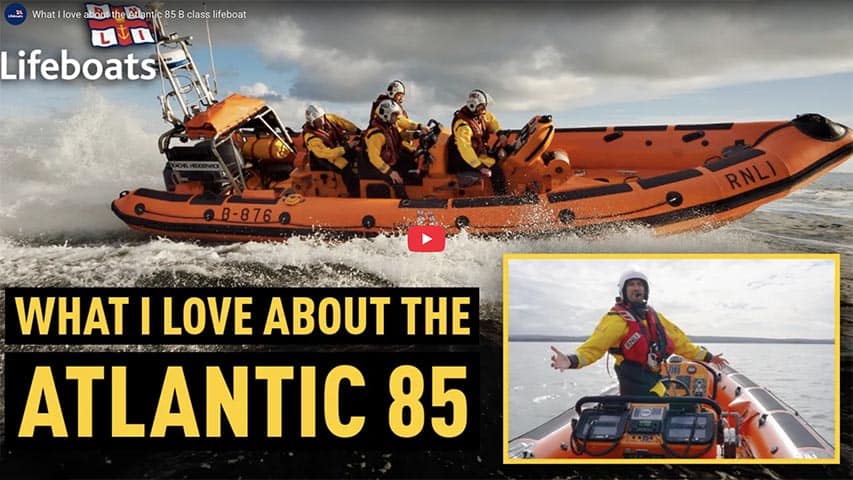 "What I Love About the Atlantic 85 B Class Lifeboat" What I Love About the Atlantic 85 B Class Lifeboat @ RIBs ONLY - Home of the Rigid Inflatable Boat