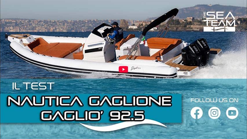 Nautica Gaglione Gaillot 92.5: Test at Sea! Nautica Gaglione Gaillot 92.5 - Test at Sea @ RIBs ONLY - Home of the Rigid Inflatable Boat