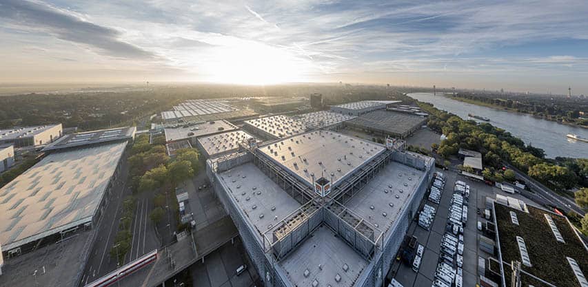 Düsseldorfer Messegelände. © Messe Düsseldorf / Ansgar van Treeck