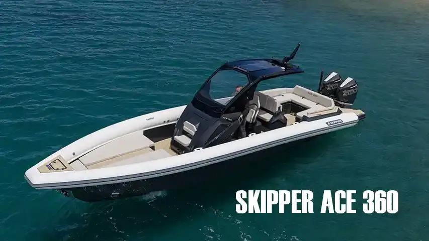 SKIPPER Unveils the New ACE 360 SKIPPER ACE 360 @ RIBs ONLY - Home of the Rigid Inflatable Boat