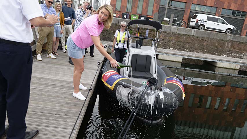 A Unique Gemini Hybrid Patrol RIB for City Harbour Antwerp @ RIBs ONLY - Home of the Rigid Inflatable Boat