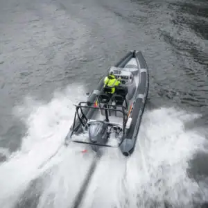 A Unique Gemini Hybrid Patrol RIB for City Harbour Antwerp @ RIBs ONLY - Home of the Rigid Inflatable Boat