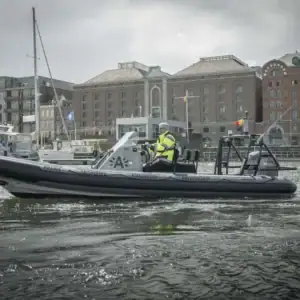 A Unique Gemini Hybrid Patrol RIB for City Harbour Antwerp @ RIBs ONLY - Home of the Rigid Inflatable Boat
