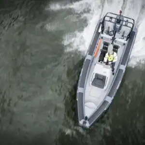 A Unique Gemini Hybrid Patrol RIB for City Harbour Antwerp @ RIBs ONLY - Home of the Rigid Inflatable Boat