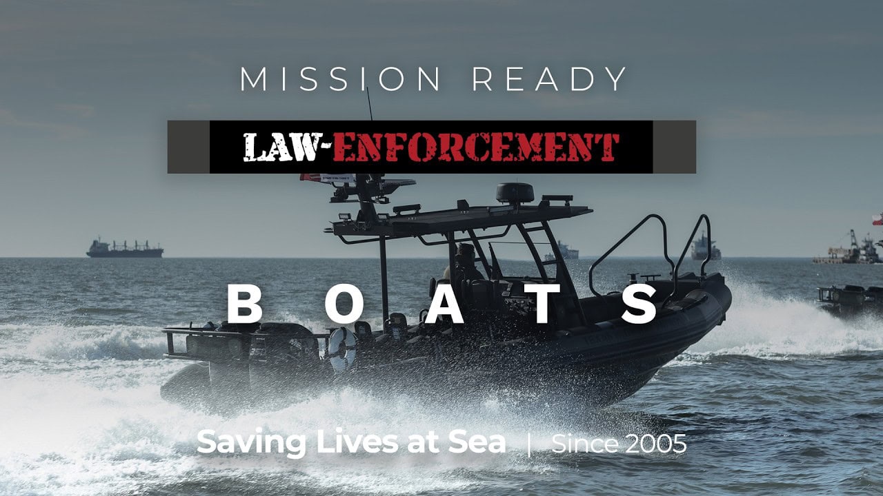 ASIS 9.5 m RIB - A High-Speed Law Enforcement Boat Video Thumbnail: 9.5M RHIB | High-Speed Law Enforcement Boat.