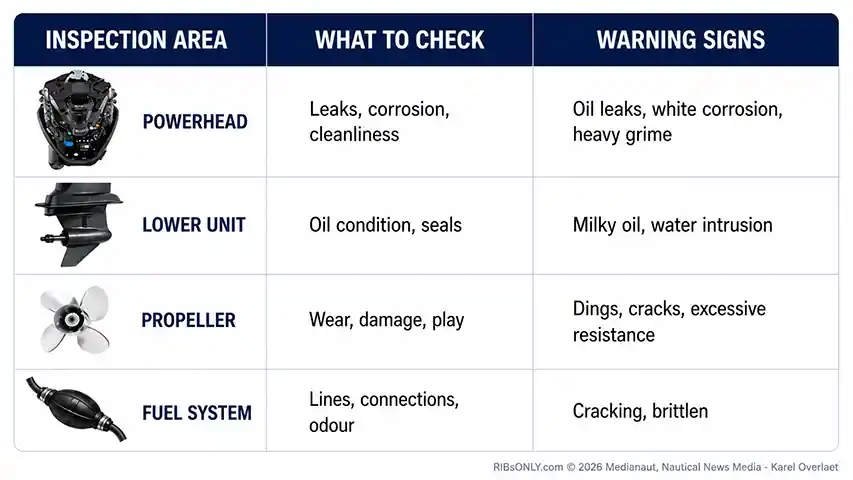 How to test a used outboard diagram @ RIBs ONLY - Home of the Rigid Inflatable Boat