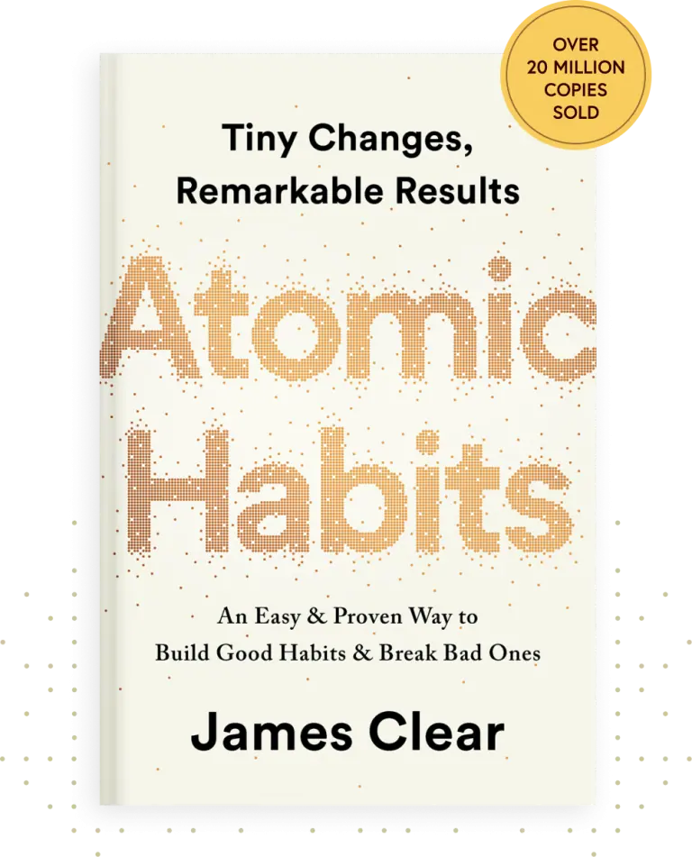 Atomic Habits Photo of the book cover of James Clear's best-selling book 'Atomic Habits'