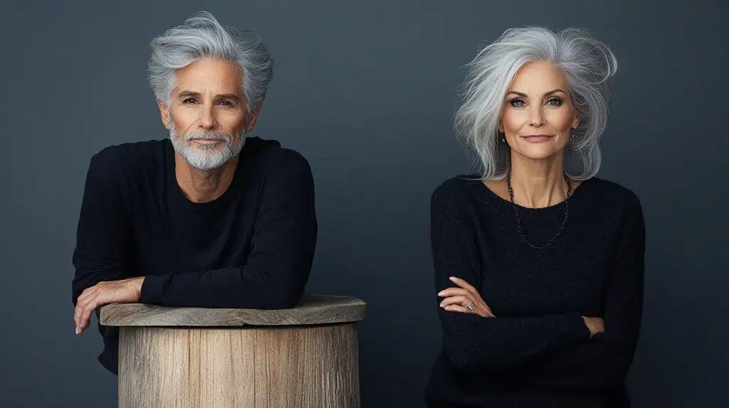 Anti-aging A healthy-looking couple in their 60s who have clearly been looking after themselves