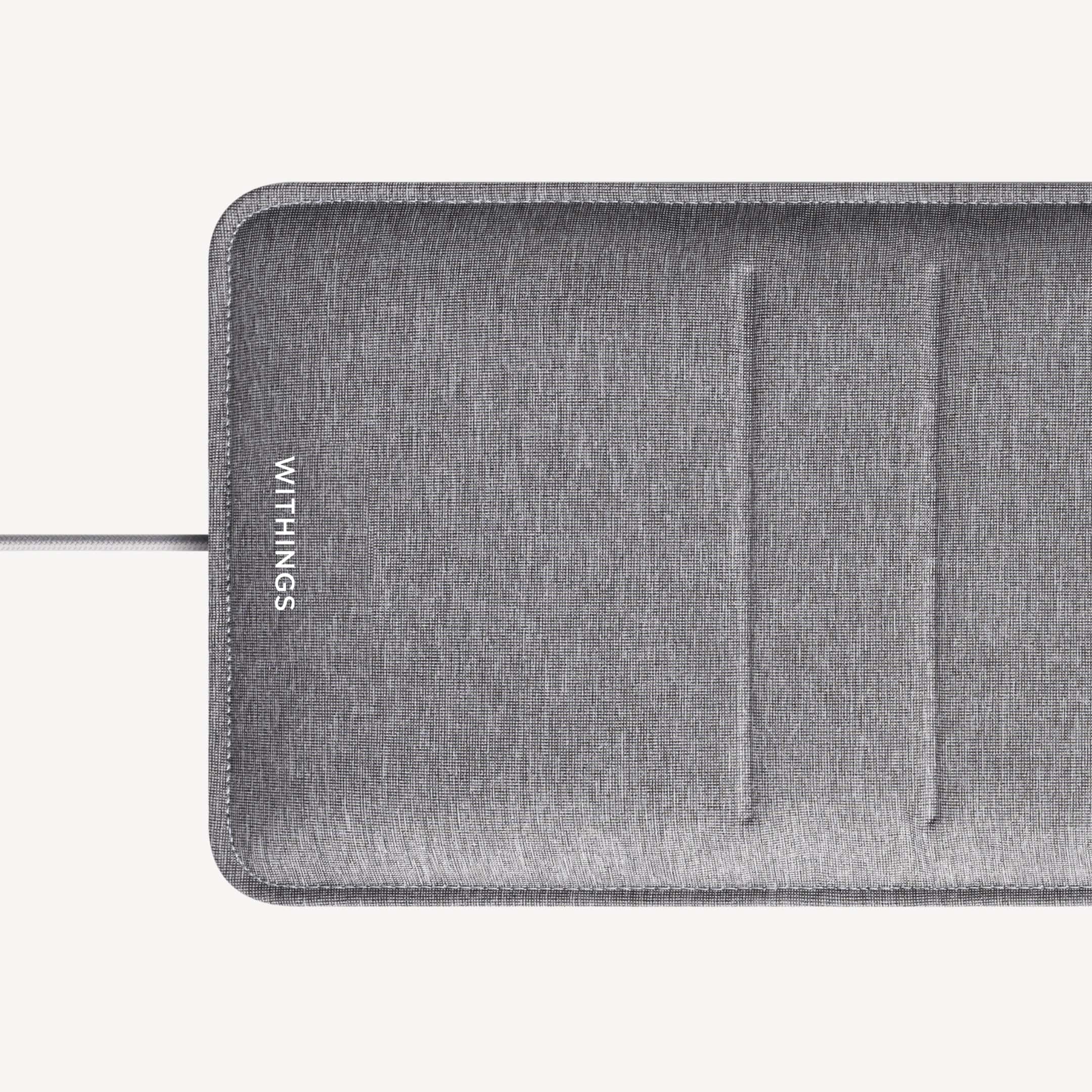 Withings Sleep Analyzer fabric sensor pad, close detail