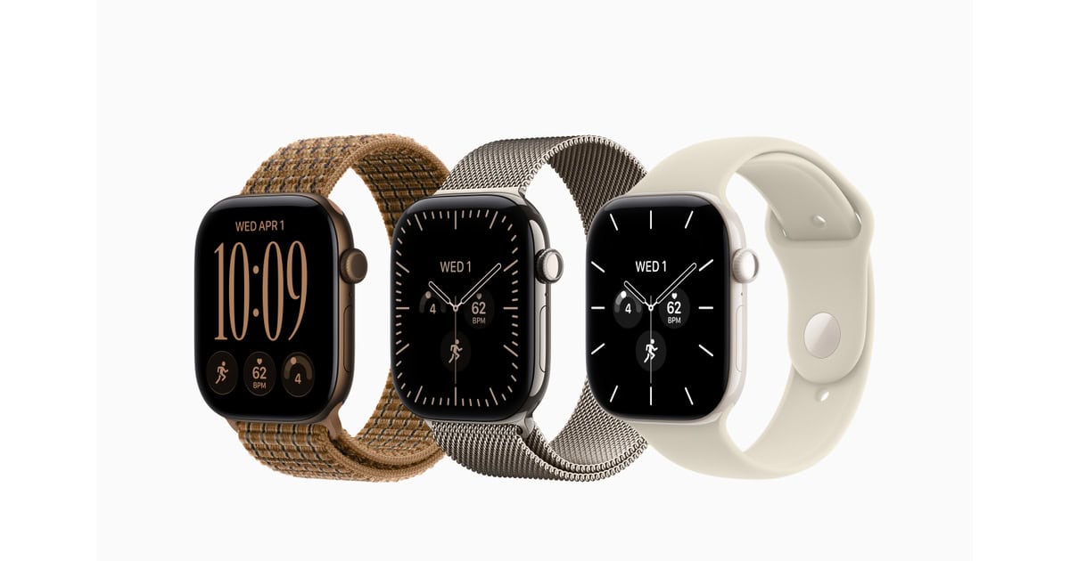 Apple Watch Series 12 lineup, three color variants