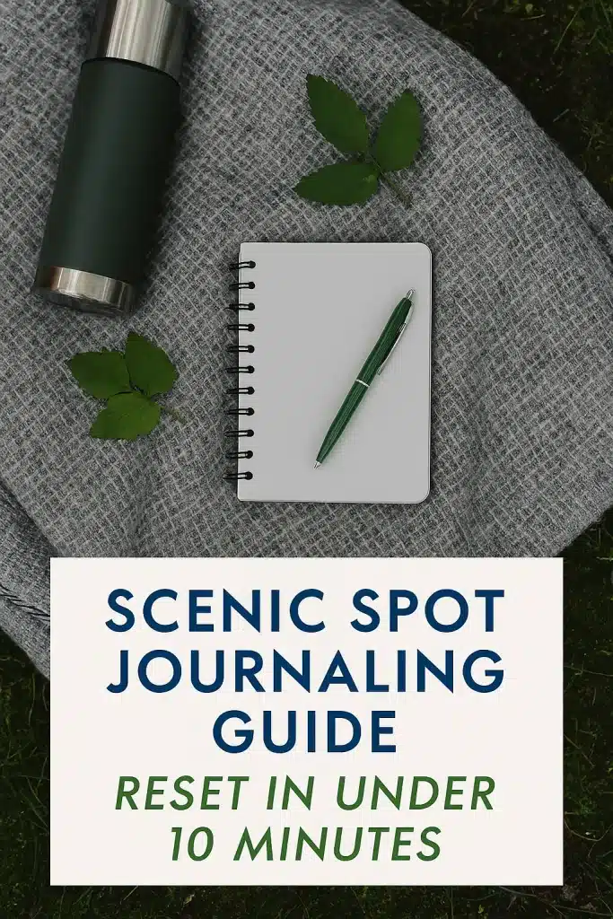 Journaling guide for scenic spots.