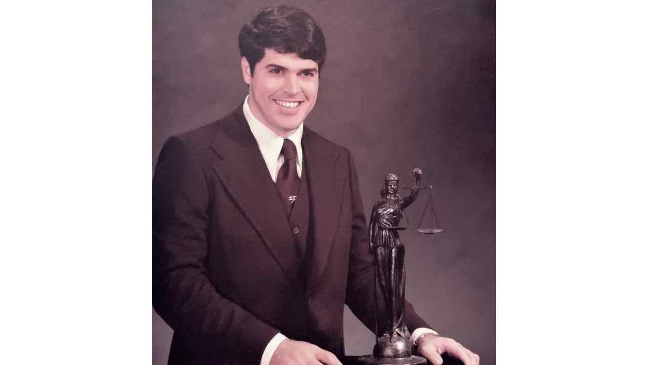 John Romano bar admission headshot 1975