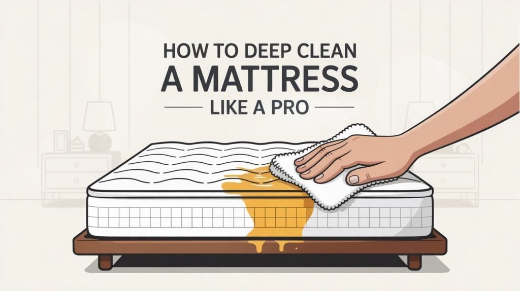 How to Deep Clean a Mattress Like a Pro