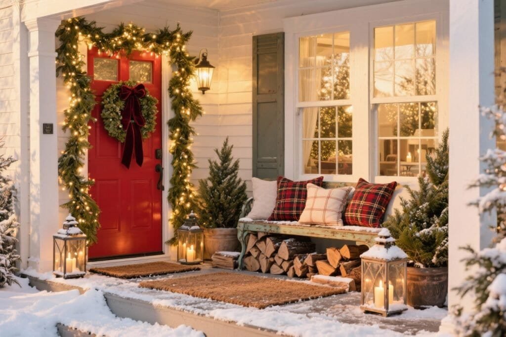 16 Christmas Front Porch Ideas That’ll Make Your Block Stop and Stare