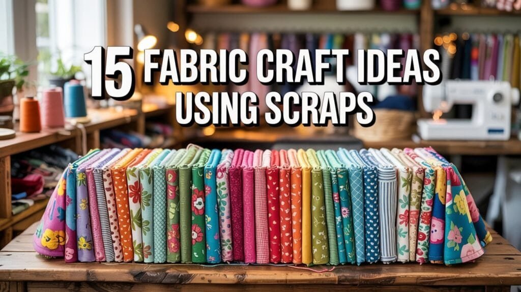 15 Fabric Craft Ideas Using Scraps
