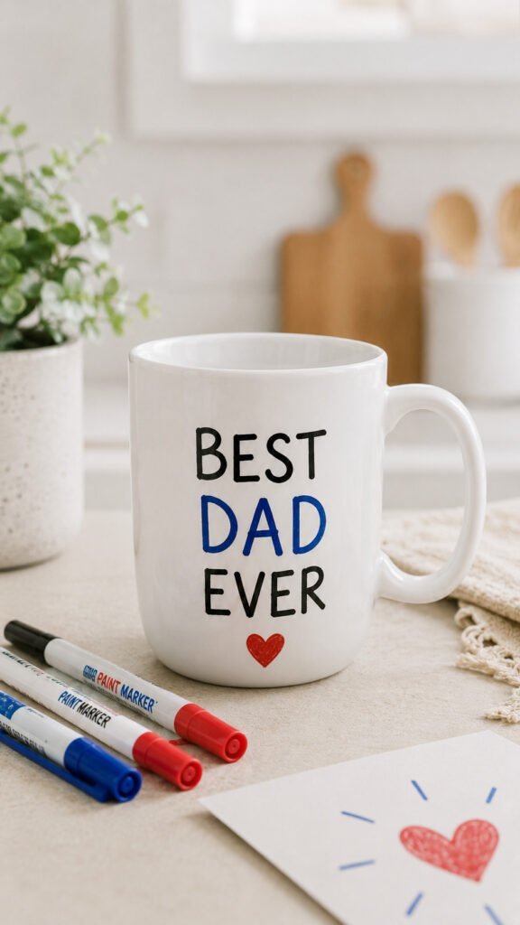 Best dad ever craft moment