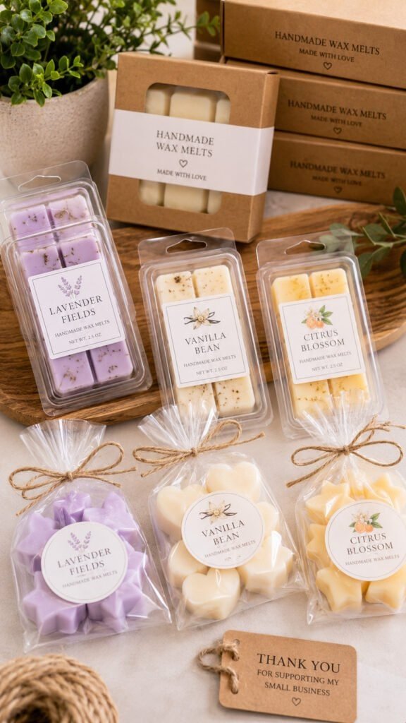 Handmade wax melts