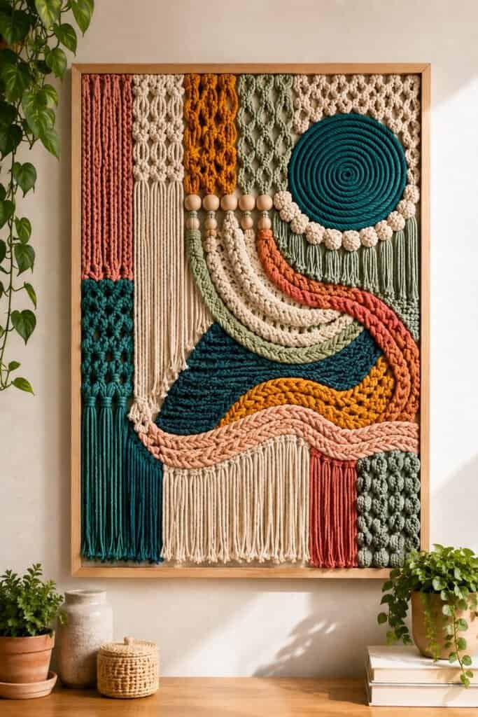 macrame wall art