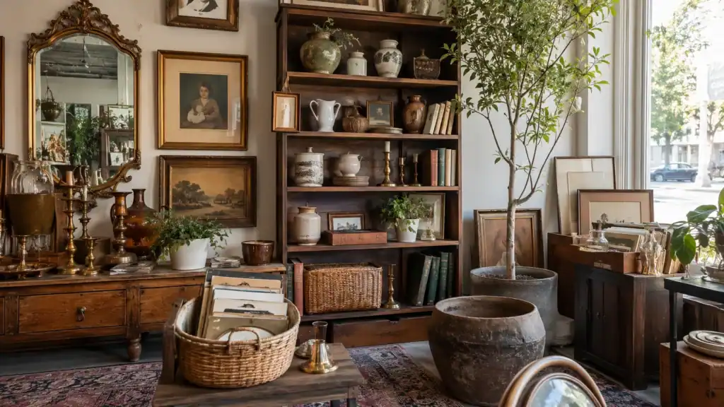 Vintage decor shop