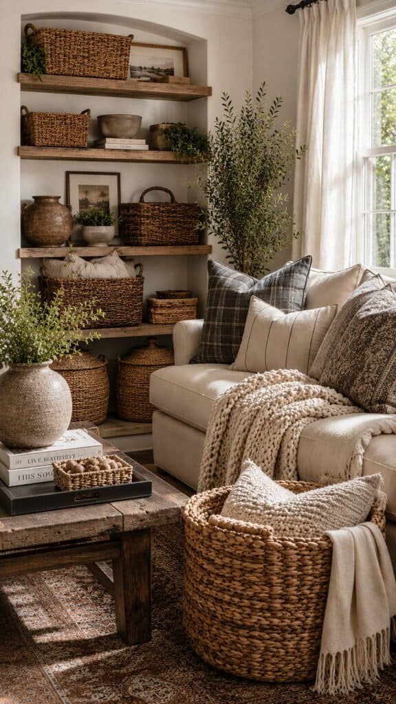 Vintage Woven Baskets